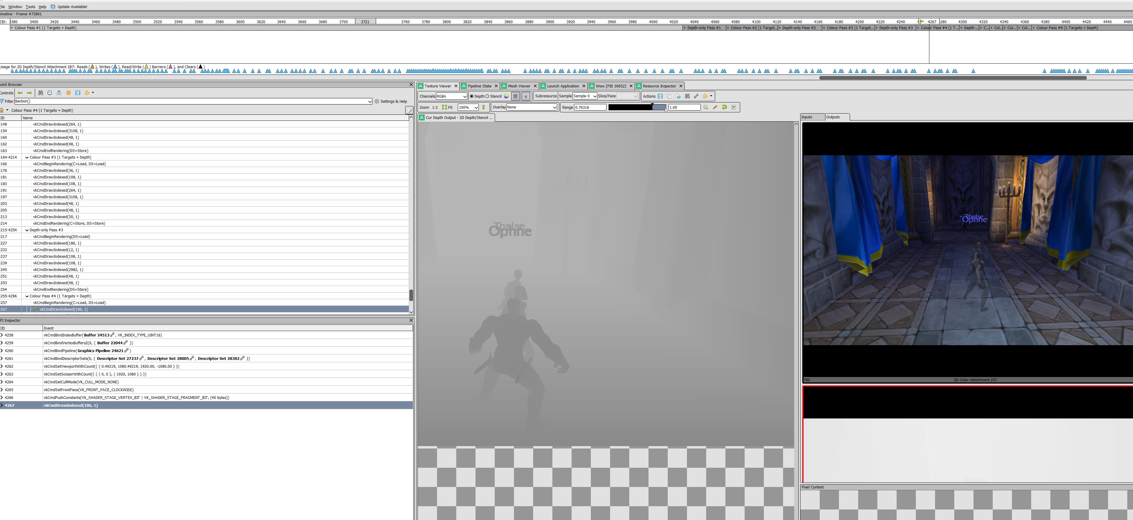 RenderDoc debugging setup